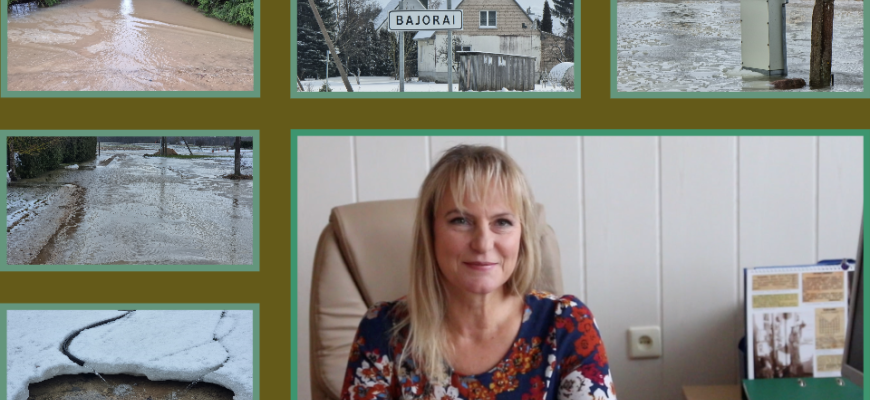 Potvynis Bajorų kaime: skęstančiųjų gelbėjimas – pačių skęstančiųjų reikalas? (foto)