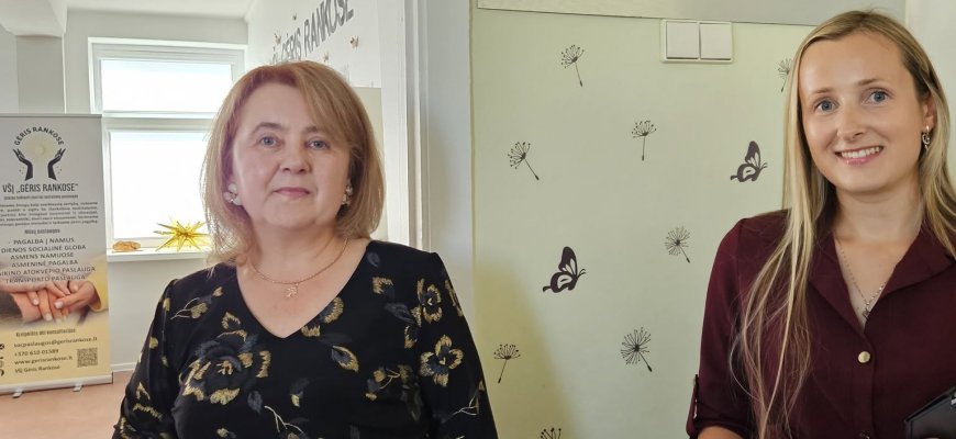 VšĮ „Gėris rankose“ plečia veiklos apimtis: teiks transporto bei sociokultūrines paslaugas