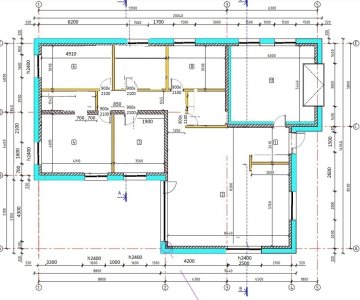 Vieno aukšto nebaigtas statyti gyvenamasis namas