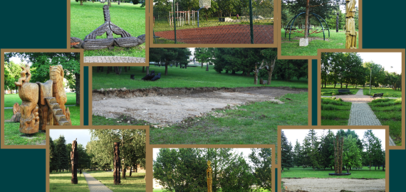 Dėl vaikų žaidimų aikštelės L. Šepkos parke prabilo ir skulptūrų kūrėjai (foto)