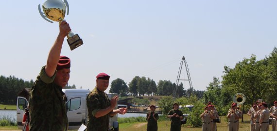 Karių savanorių žaidynėse Vyčio apygardos 5-oji rinktinė iškovojo trečiąją vietą (foto)