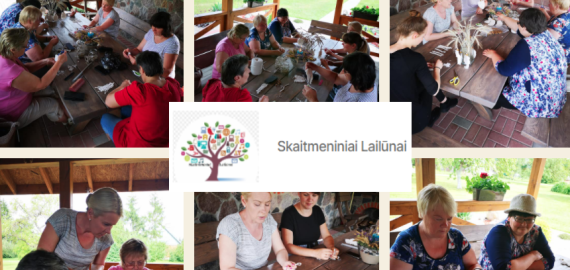 Lailūnų kaimo bendruomenės svetainė atveria naujas galimybes