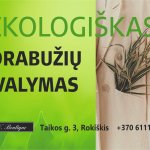 Ekologiškas drabužių valymas