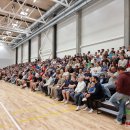 Ir pagaliau TAI įvyko – Rokiškio arenoje sužaistos pirmosios, net – tarptautinės draugiškos krepšinio varžybos (foto)