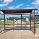 Papuošti gyvenvietę gali ir padabintos autobusų stotelės