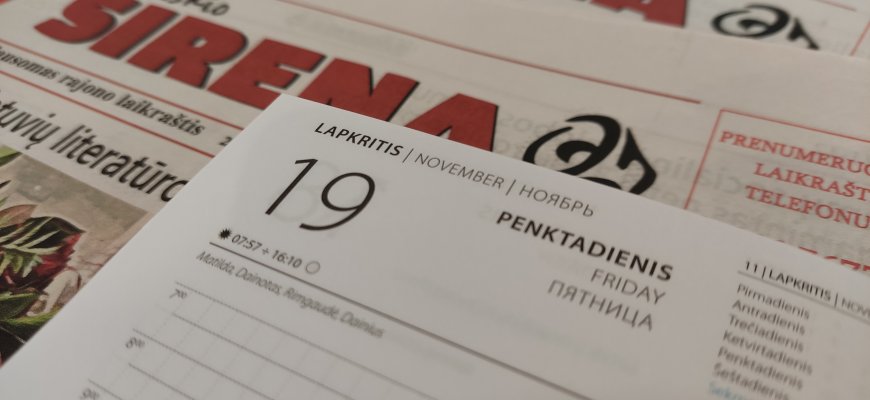 Lapkričio 19-oji Lietuvoje ir pasaulyje