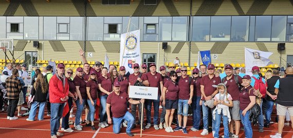 Rokiškėnai puikiai pasirodė 2023-iųjų metų Rotariadoje (foto)