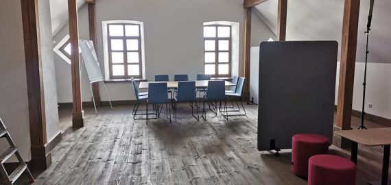 Pasižvalgykime, kaip  įrengtas bendradarbystės centras „Spiečius