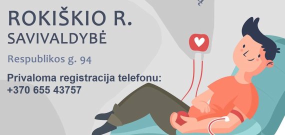 Kviečia padovanoti kraujo