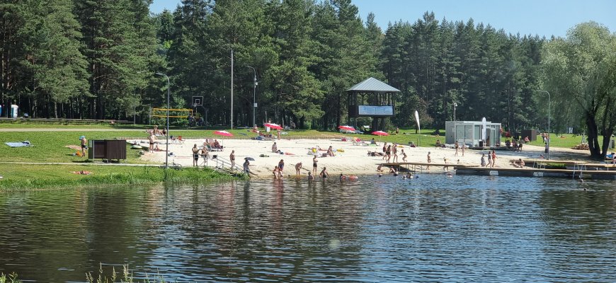 Rokiškio rajono maudyklų vanduo ir smėlis – saugūs bei paruošti maudynių sezonui