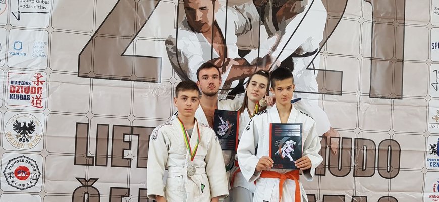 Iš dziudo čempionato Elektrėnuose Rokiškio KKSC sportininkai grįžo su apdovanojimais