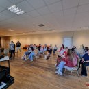 Vienadienio choro idėja pasiteisino: grupės „Hirpebolė“ hitą dainavo per dvi dešimtis rokiškėnų (video)