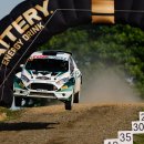 Pirmoji „Rokiškio Grand Rally“ diena: lyderiu tapo Deividas Gezevičius su Evaldu Kvederiu (foto)