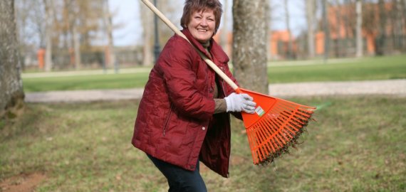 Dėl blogo oro atidėta Dvaro parko talka