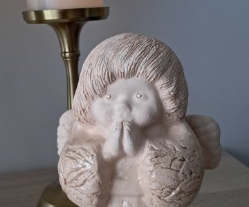 Šamotinio molio angelas 