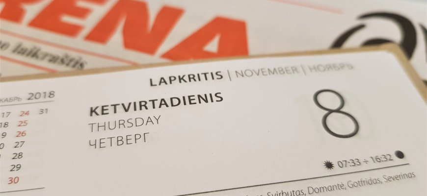 Lapkričio 8-oji Lietuvoje ir pasaulyje