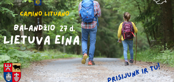 Rokiškio TIC kviečia į sezono atidarymo žygį „Camino Lituano“