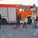 Profesinės šventės dieną ugniagesiai dar daugiau savęs atiduoda visuomenei (foto)