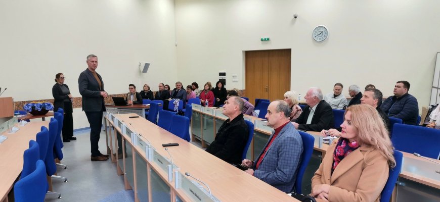 Pristatytas Rokiškio rajono savivaldybės strateginio plėtros plano (SPP) iki 2030 m. Koncepcijos projektas