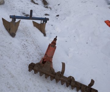 „MTZ“ motoblokas, padargai