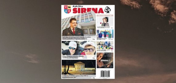 Penktadienio „Rokiškio Sirena“ numeris jau paruoštas!
