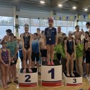 Su garsiausiais Lietuvos plaukikais plaukimo čempionate varžėsi 4 jaunieji sportininkai iš Rokiškio