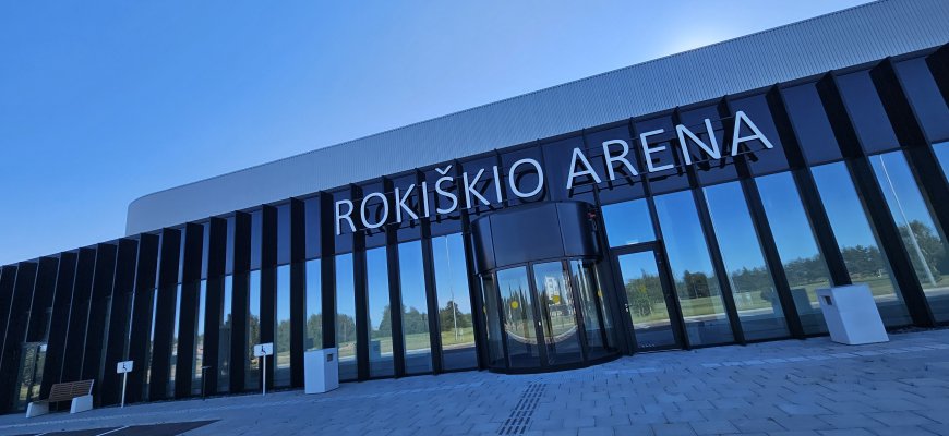 Rokiškio sporto arenos atidarymas artimiausiomis dienomis dar neplanuojamas
