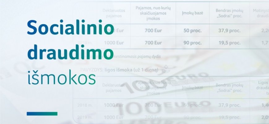 Didesnės išmokos – individualią veiklą vykdantiems asmenims ir pajamas deklaruojantiems ūkininkams