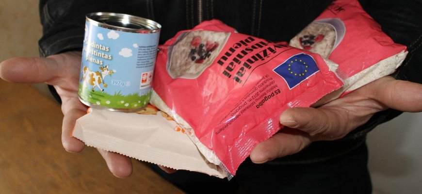 Parama maisto produktais pasiekė seniūnijas