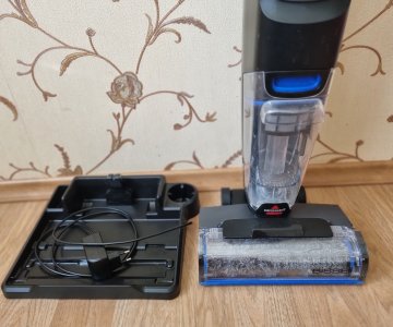 Plaunantis dulkių siurblys