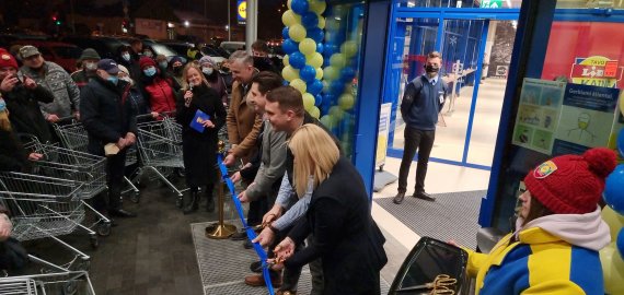 LIDL parduotuvės atidarymas Rokiškyje (video+foto)