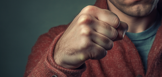 Sukėlė fizinį skausmą