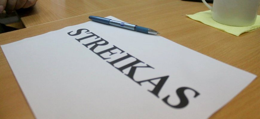 Mūsų rajone laikinai sustabdomas mokytojų streikas