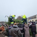 Rokiškėnai namo nešėsi eglės ir pušies šakų bei pirmą kartą – Betliejaus taikos ugnį (foto)