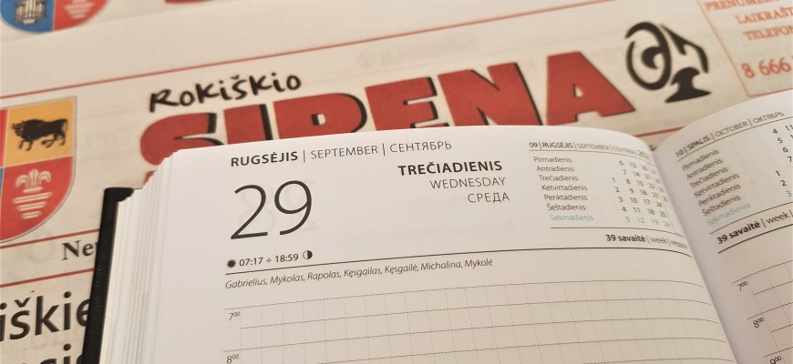 Rugsėjo 29-oji Lietuvoje ir pasaulyje