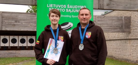 G. Mickytė – šaudymo vicečempionė