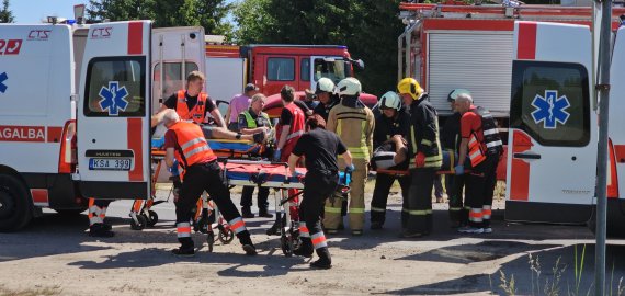 Rokiškio prieigose – skaudi avarija (video+foto)