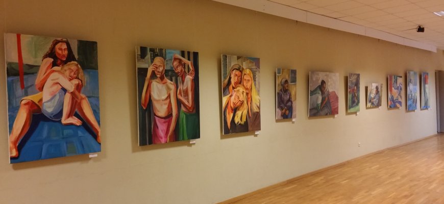 Meninės kūrybos paroda ,,Piešiu laisvę Lietuvai''