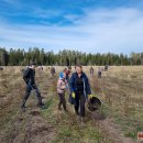 Ąžuolų giria jau pasodinta – Nacionalinis miškasodis Rokiškyje šį kartą buvo išskirtinis (foto)