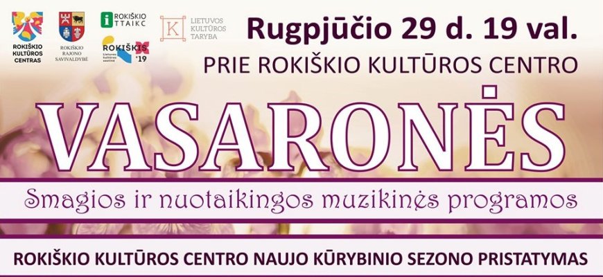 Vasaronės kviečia su vasara atsisveikinti linksmai
