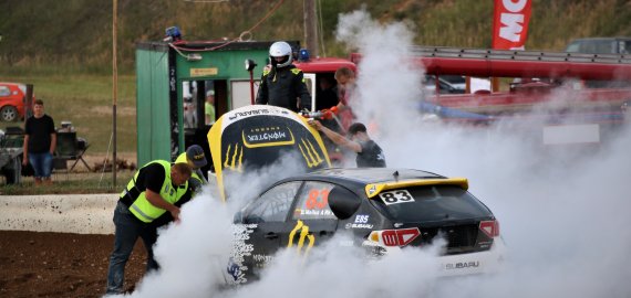 Autokroso varžybose Kupiškyje - ir rokiškėnų startas (foto)