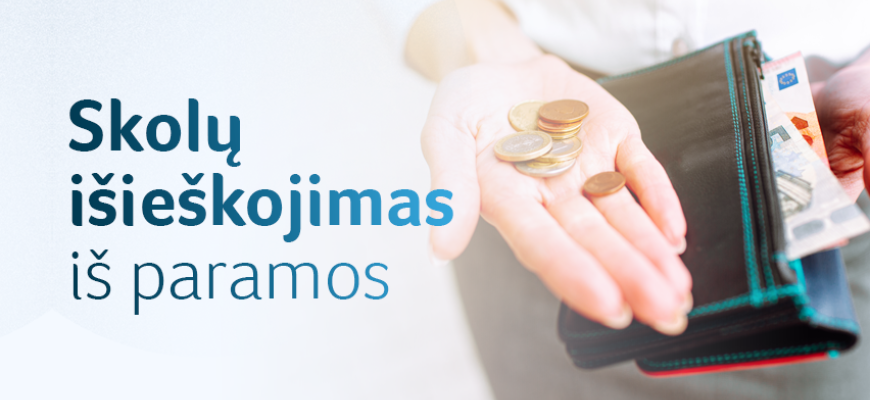 Parama per karantiną – neliečiama antstolių, bet tik apie ją pranešus