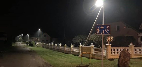 Pilietiškumas paprastai: Velniakalnyje – nauji šviestuvai