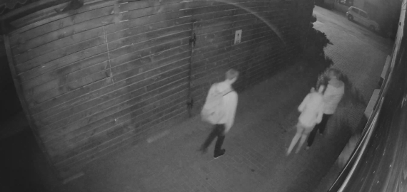 Apsaugos kamerų įrašas atskleidė trijų jaunuolių elgesio kultūrą Rokiškio Nepriklausomybės aikštėje (video)