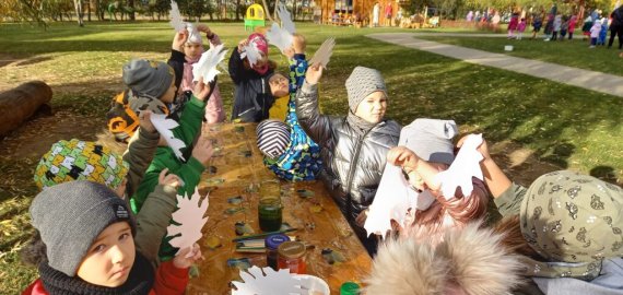 Derliaus šventė Rokiškio lopšelio – darželio „Varpelis“ „Smalsutės sodelyje“