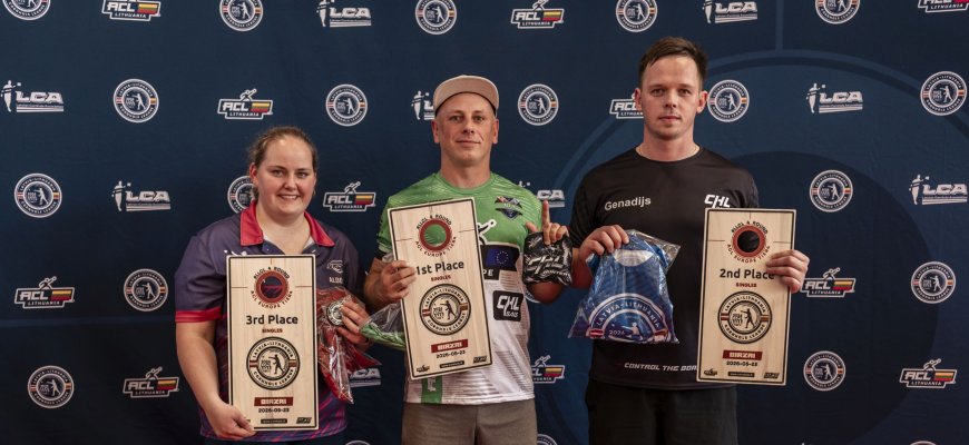 „ACL Europe“ reitingo dešimtuke esantis A. Roščinas triumfavo LLCL kornholo lygos etape Biržuose