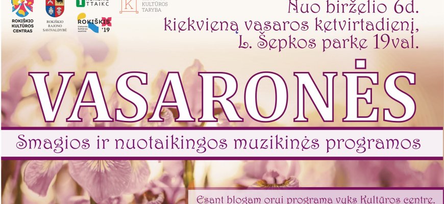 Rugpjūčio 22 d. priešpaskutinės Vasaronės