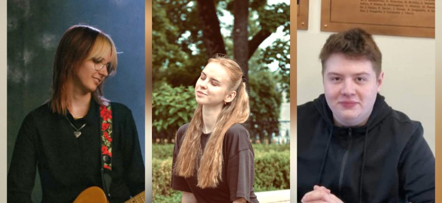 Trys „istoriniai“ šimtukininkai: L. Kalvelytė, S. Dainytė,  ir K. Kulikovskij