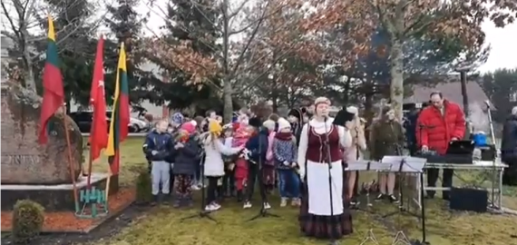 Vasario 16-sios – Lietuvos valstybės atkūrimo dienos šventė Jūžintuose (video)