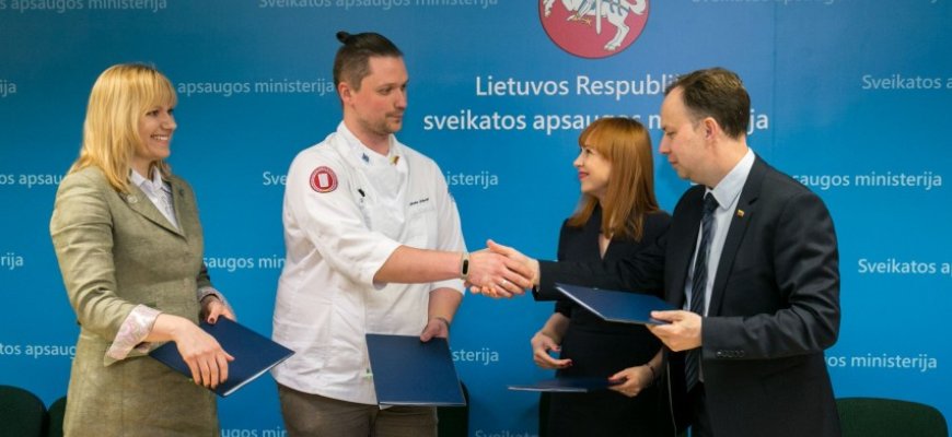 Įsipareigojo gerinti maitinimą ligoninėse ir švietimo įstaigose
